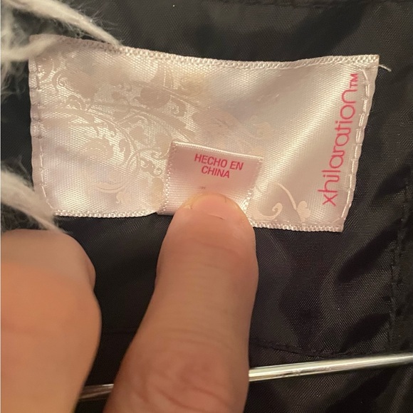 Xhilaration Light Gray Faux Shearling Teddy Jacket - Picture 4 of 11